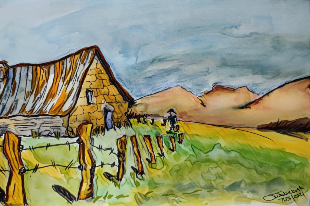 Mountains in Auvergne,&nbsp;France